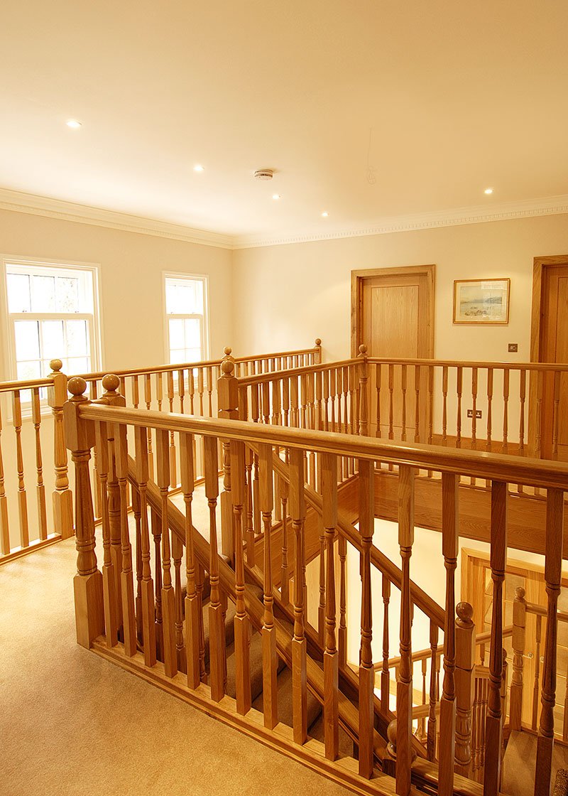 Bespoke New Build Development - Interior staircase