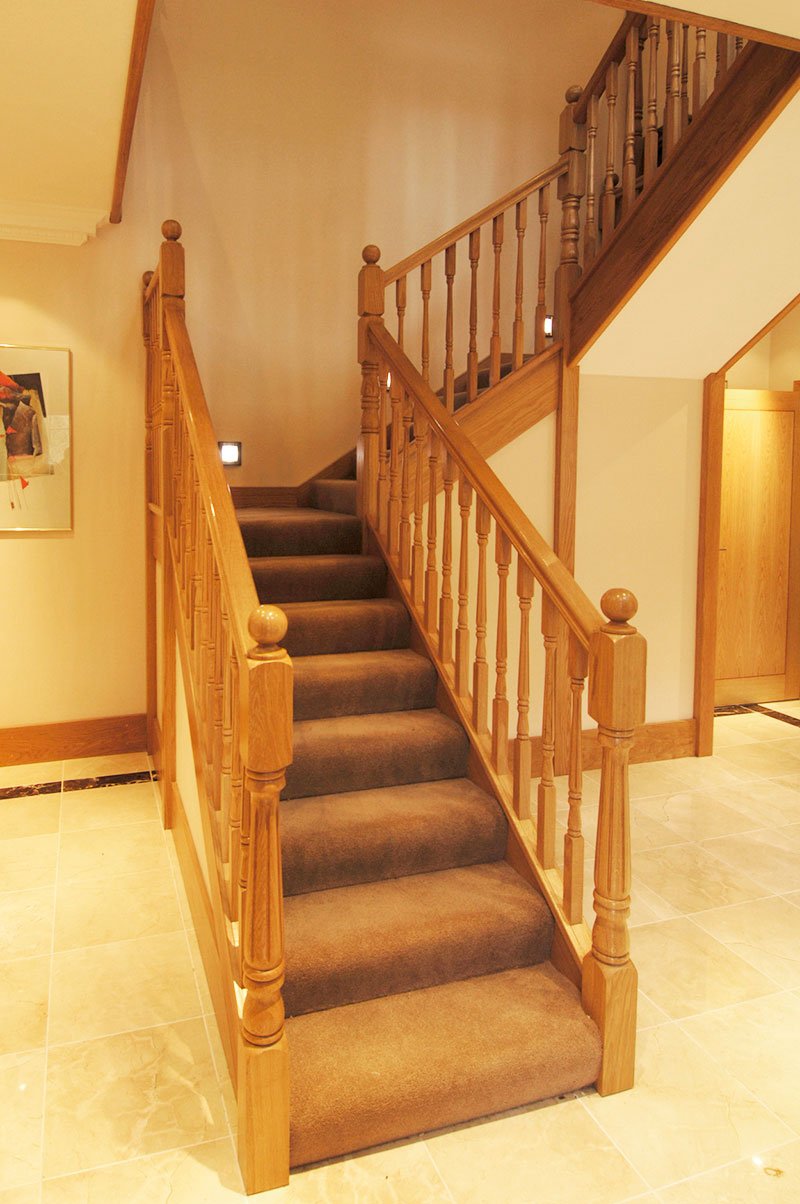 Bespoke New Build Development - Interior staircase